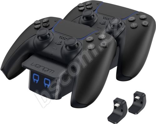 Stojan na herní ovladač VENOM VS5007 Black PS5 Twin Docking Station