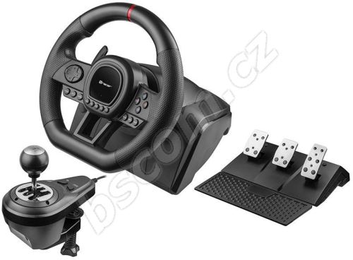 Tracer Volant SimRacer manual gearbox 6 v 1, PC / PS4 / PS3 / Xone / X360 / SWITCH