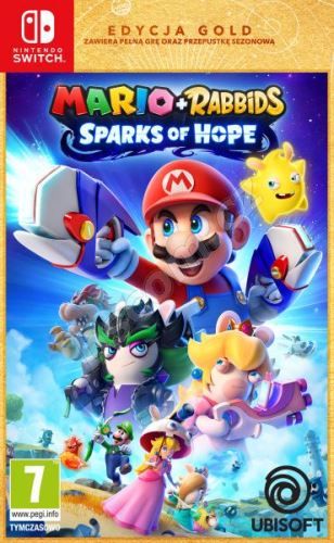 Hra na konzoli Mario + Rabbids Sparks of Hope: Gold Edition - Nintendo Switch