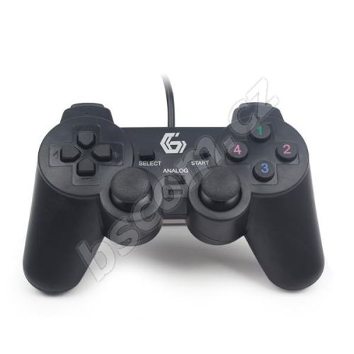 GEMBIRD Joy Gamepad JPD-UDV-01, vibrační, USB
