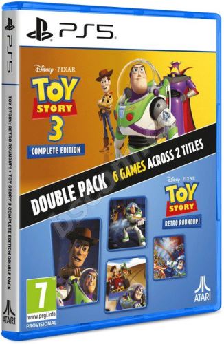 Toy Story: Retro Roundup! + Toy Story 3: Complete Edition Double Pack - PS5