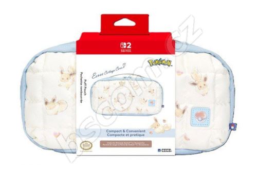 Hori Puff Pouch - Eevee - Nintendo Switch 2 4961818041646
