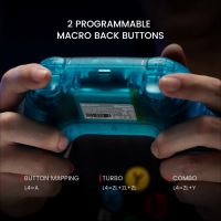 Gamepad GameSir Nova Multiplatform Gaming Controller Neon Teal (6)