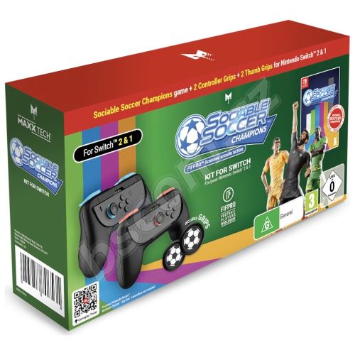 Sociable Soccer Champions Kit - hra a sada příslušenství - Nintendo Switch 1/2