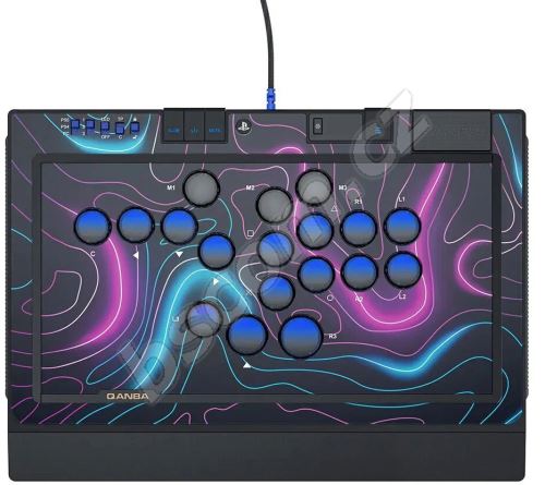 QANBA Sapphire – arkádový ovladač bez páčky - PS5/PC
