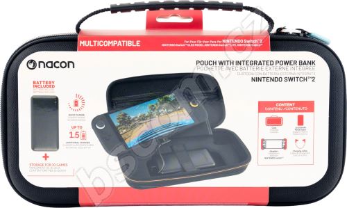 Nacon Pouch With Integrated Power Bank - Nintendo Switch 2 3665962033052