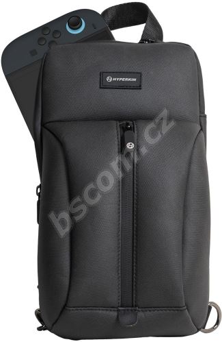 Hyperkin Lets Game Anywhere Bolt Sling Bag for Nintendo Switch 2 (Black) 0810007715902