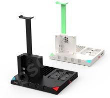Nabíjecí stanice iPega SW036 Nabíjecí Stanice s Chlazením pro Nintendo Switch White (5)