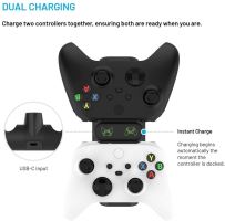 FIXED Charging Station pro dva bezdrátové ovladače Xbox Series S X a One černá FIXXB-DCC-BK (3)