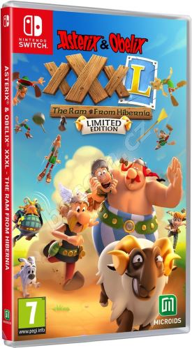 Hra na konzoli Asterix & Obelix XXXL: The Ram From Hibernia - Limited Edition - Nintendo Switch