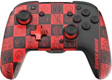 Gamepad PDP Pad Wireless Rematch - Super Icons Glow in the Dark - Nintendo Switch