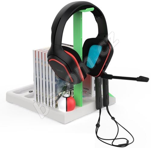 Nabíjecí stanice iPega SW036 Nabíjecí Stanice s Chlazením pro Nintendo Switch White