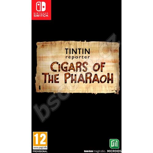 Hra na konzoli Tintin Reporter: Cigars of the Pharaoh - Nintendo Switch