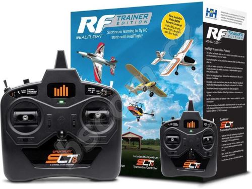 RealFlight Trainer Edition RC letecký simulátor, vysílač SLT6