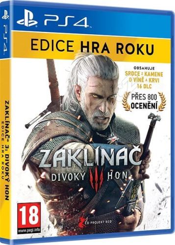 Hra na konzoli Zaklínač 3: Divoký hon - Edice Hra Roku CZ - PS4