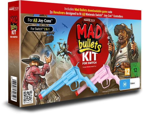 Mad Bullets Kit - hra a sada příslušenství - Nintendo Switch 1/2